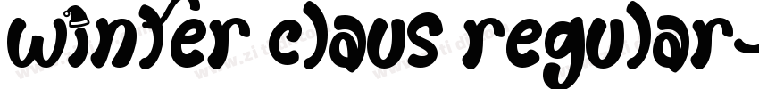 winter claus regular字体转换 winter claus regular字体转换